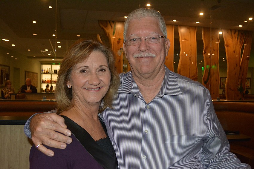 Commssioner Vanessa Baugh and her husband, Don, enjoyed the sneak preview of the Grove.