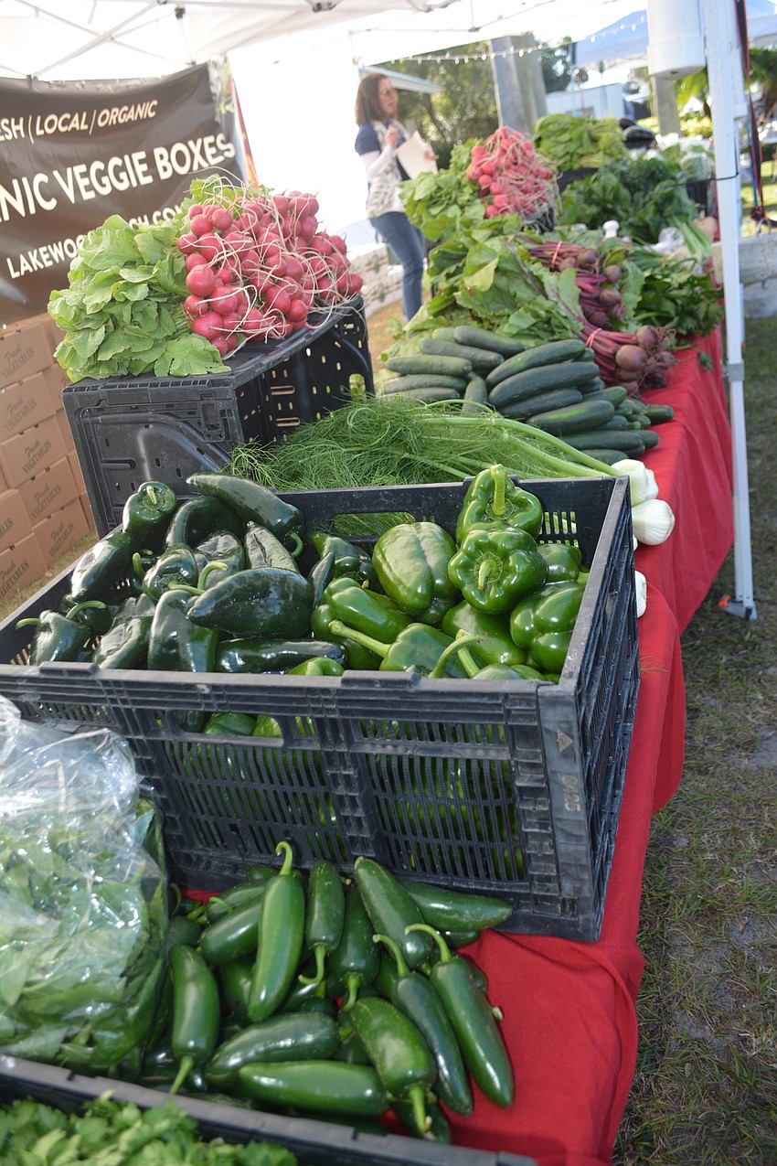 Worden Farm had another fresh supply of produce at The Market.