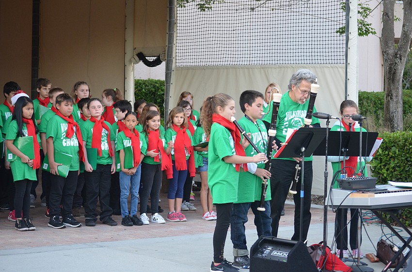 Wilkinson Elementary performs their chorus and recorder ensemble.