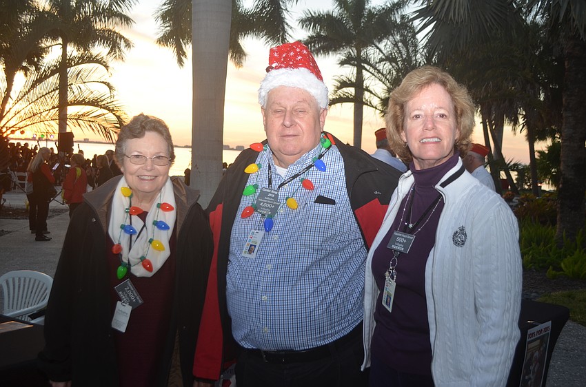 Shirley Adams, Pete Adams and Peggy Day
