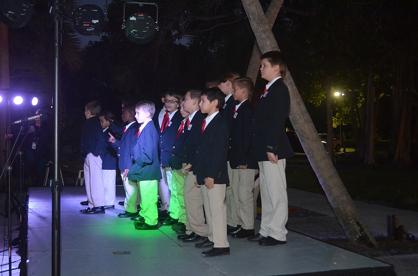 The Rowlett Boys Choir covered a multitude of holiday songs.