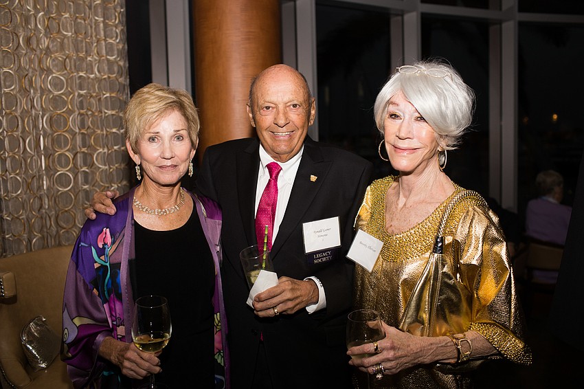 Micki and Ron Gamer with Beverly Albertson