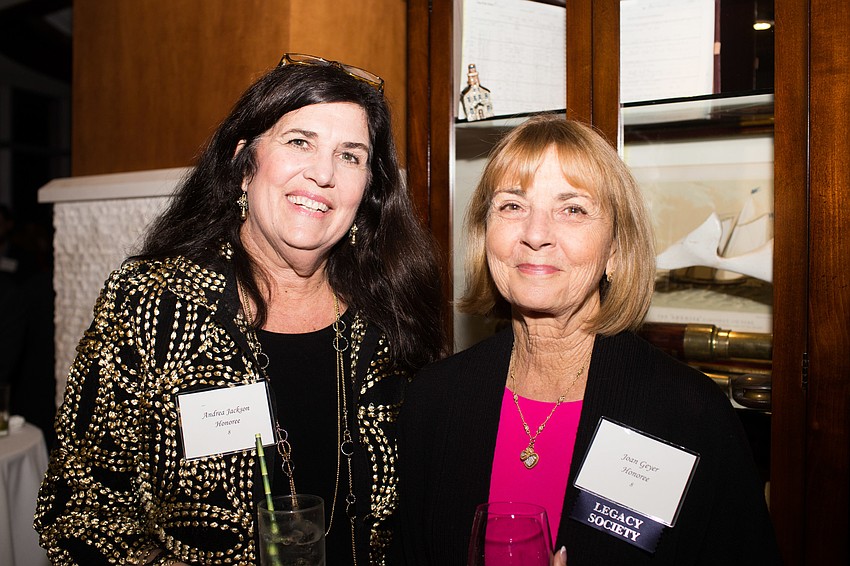 Andrea Jackson and Joan Geyer