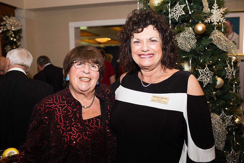 Susy Phillipes and President Antoinette Dowling