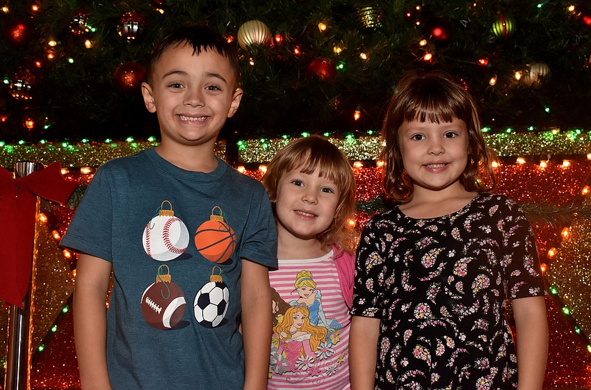 Trey Perez and Charlotte and Annabelle Summerford