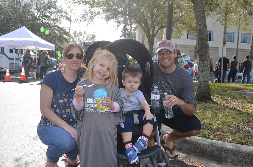 Laura Williamson, Addison Williamson, Landon Williamson and Rich Williamson