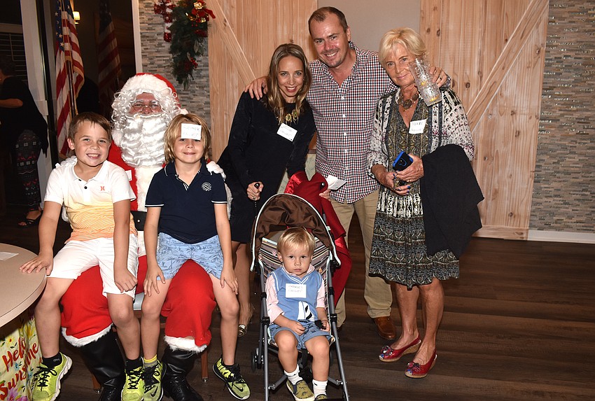 Luc, Alexandre, Georges, Alicia, Franck and Marie Guillet