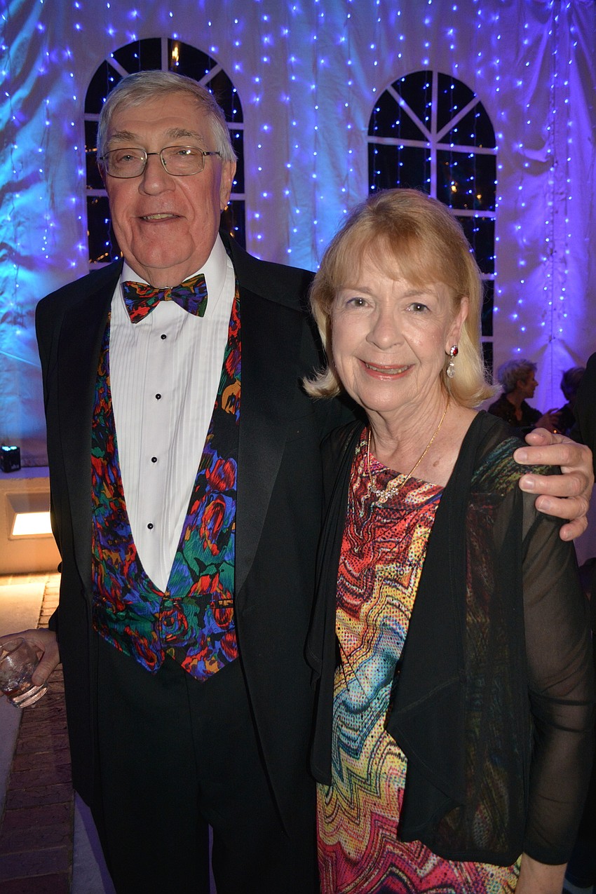 Jim and Judy O'Donnell have attended every year since moving her four years ago.