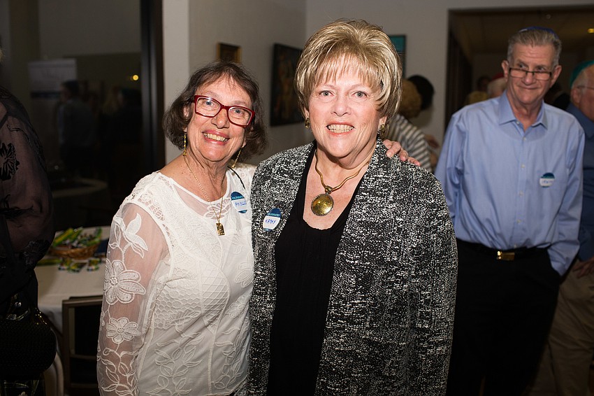 Phyllis Lipshutz and Kathy Gurvey