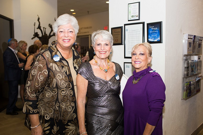 Co-Chairwomen Sandi Kligman, Edie Chaifetz and Susi Benson Steenbarger