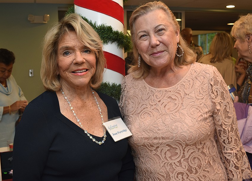 Joan Partridge and Pat Kordis