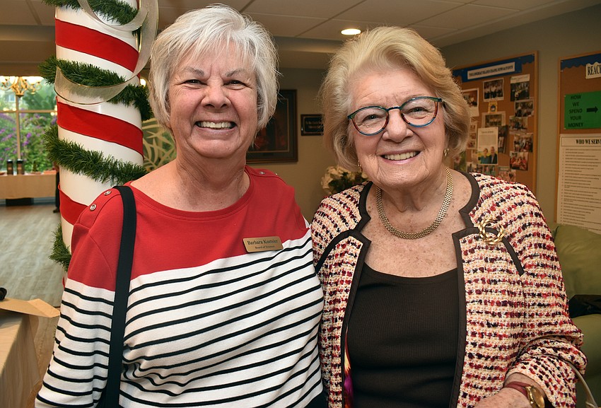Barbara Koetsier and Dorothy Gordon