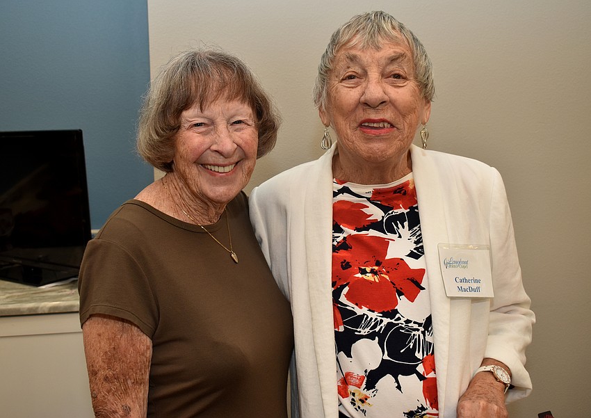 Clarice Schetter and Catherine MacDuff