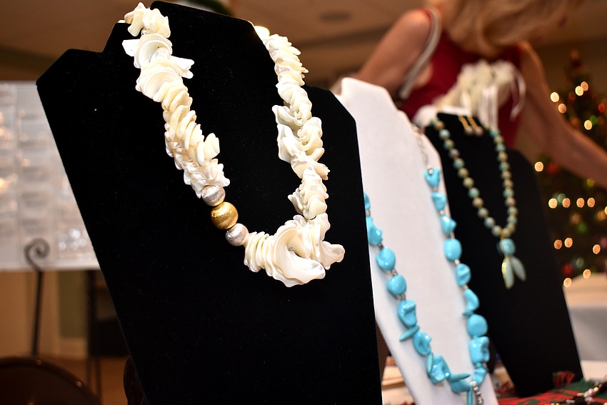 Sue Reese sold and displayed her jewelry during the brunch.
