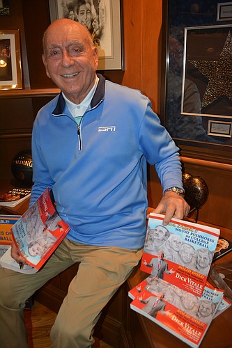 Lakewood Ranch&#39;s Dick Vitale has a new book out, "Dick Vitale&#39;s Mount Rushmores of College Basketball."