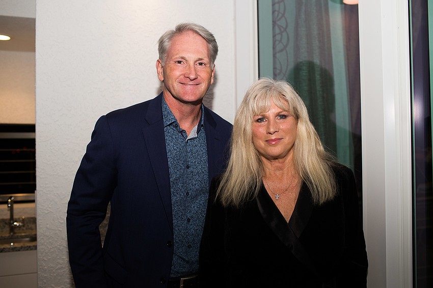 John Knowles and Julie Milton