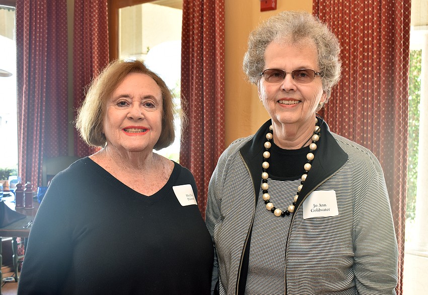 Phyllis Ploener and Jo Ann Goldwater