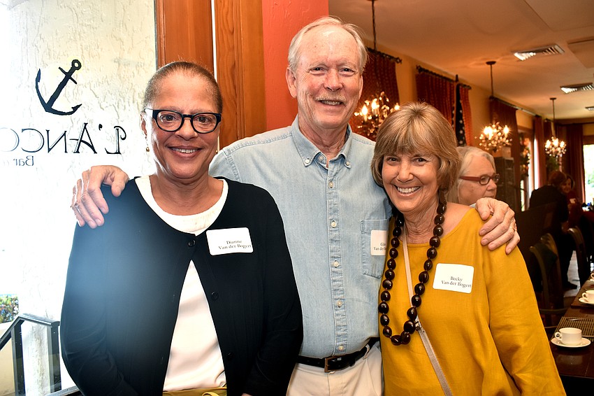 Dianne, Giles and Becky Van der Bogert
