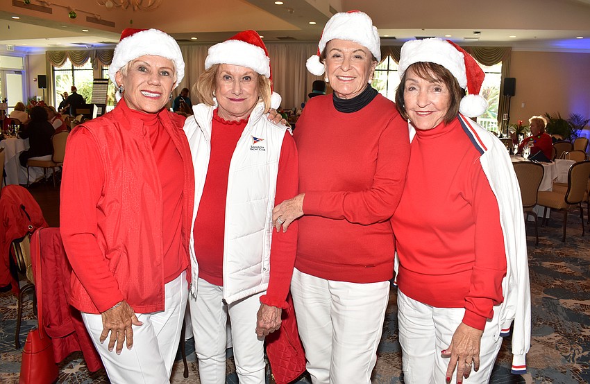 Jean Zakovec, Mary Lou Johnson, Marie Watts, Joan Schoenherr