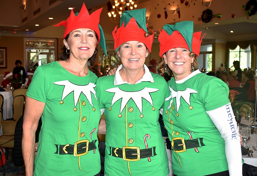 Deb Bowe, Mary Taylor and Lesli Hopping
