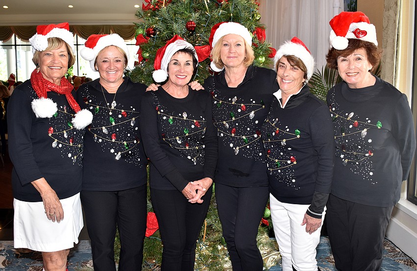 Marlene Wilkening, Becky Smothers, Sandy Finnegan, Belinda Russell, Joyce Palladino and Carol Scarbrough