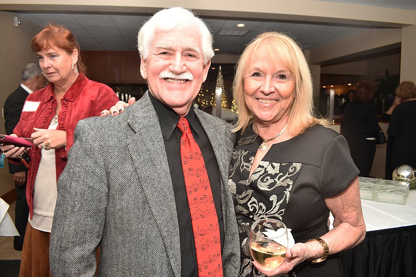 Richard Corrigan and St. Armands Circle Executive Director Diana Corrigan