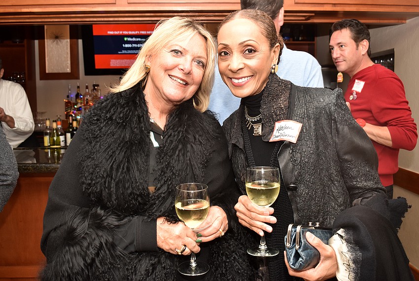 Joan Morgan and Kathleen Collins