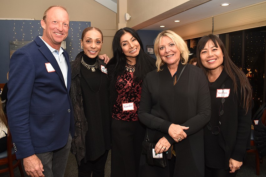 Eric Seace, Kathleen Collins, Katherine Jurisoo, Joan Morgan and Nantinee Bassin