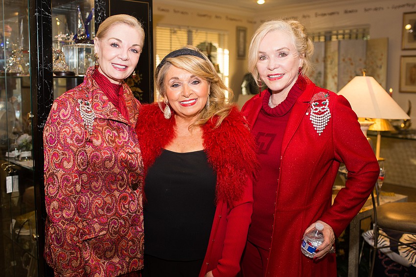 Jean Weidner-Goldstein, President Ida Zito and Margaret Wise