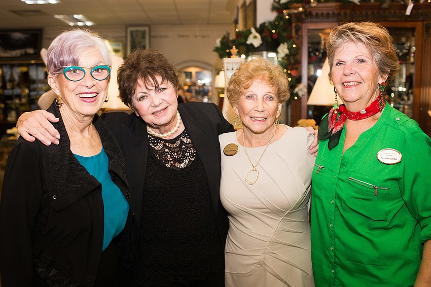 Susan Aime, Connie Erickson, Marilyn Meinhardt and Skeeter Siegel