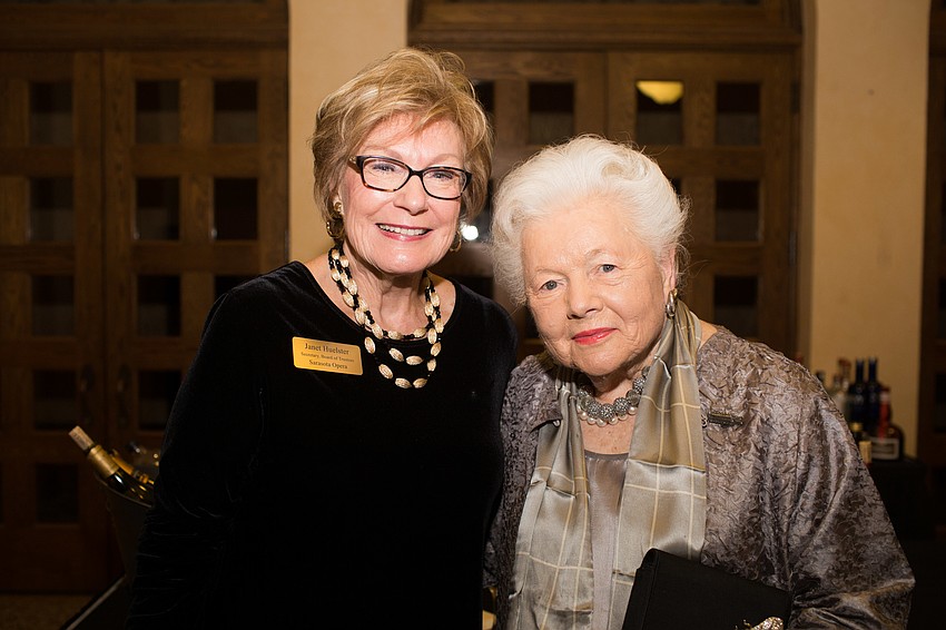 Janet Huelster and Ruth Baker