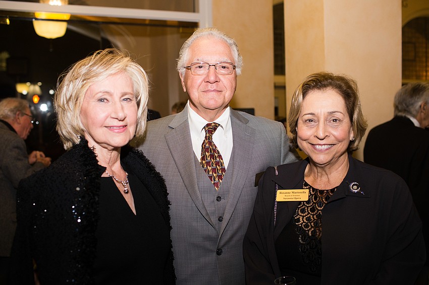 Helen Panoyan with Louis and Rosanne Martorella