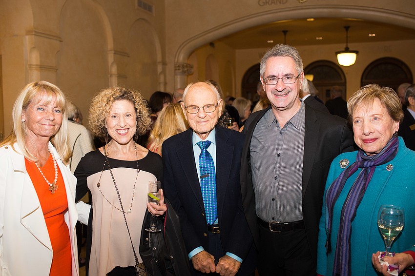 Dorothea Sandland, Wendy Manto, Ernie Kretzmer, Mark Manto and Esther Rose