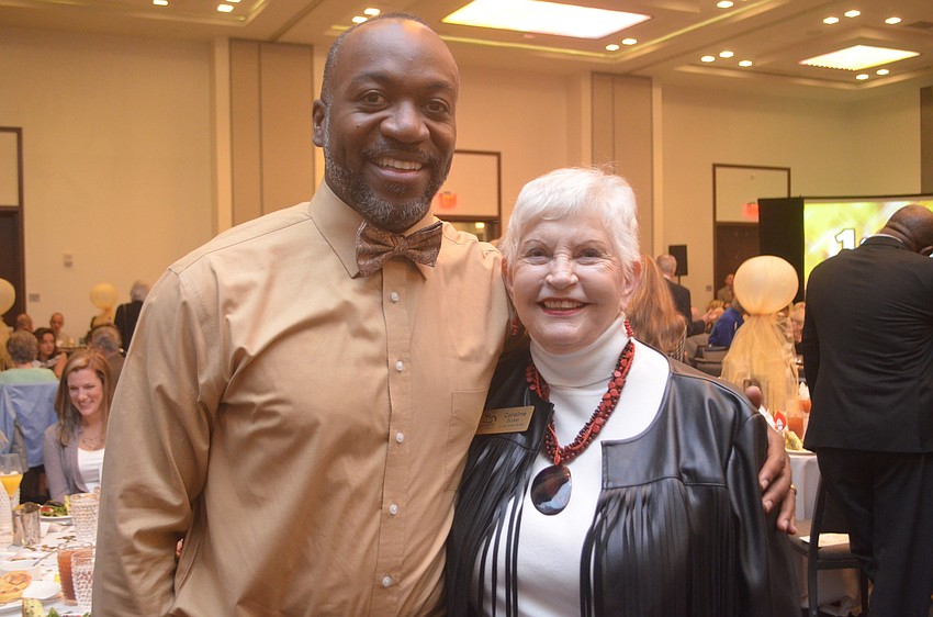 Ray Wilson and Sarasota County School Board Vice Chair Caroline Zucker