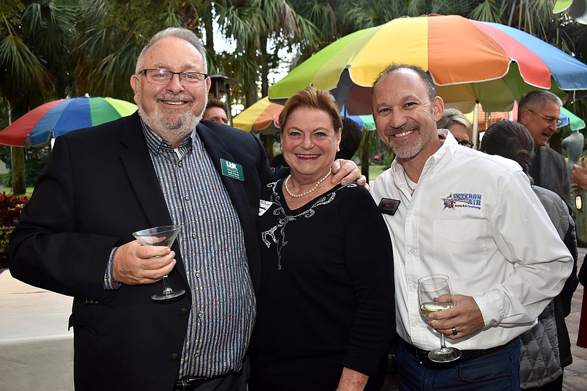 Jack Dean, Kim Bouchard and Kevin Henault