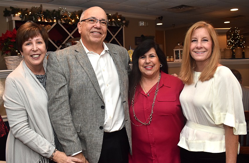 Marguerite and Juan Florensa, Yvonne Schloss and Kimi Newcomb