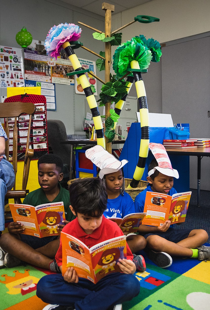 Students across the region – and the nation -- paused to celebrate Dr. Seuss’ 115th birthday to do what came naturally – read one of his classic rhyming tales.