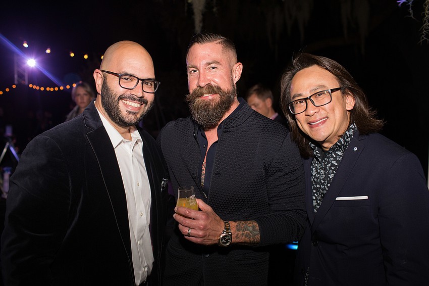 Roger Capote, Co-Chairman Dan Starostecki and Tom Doan