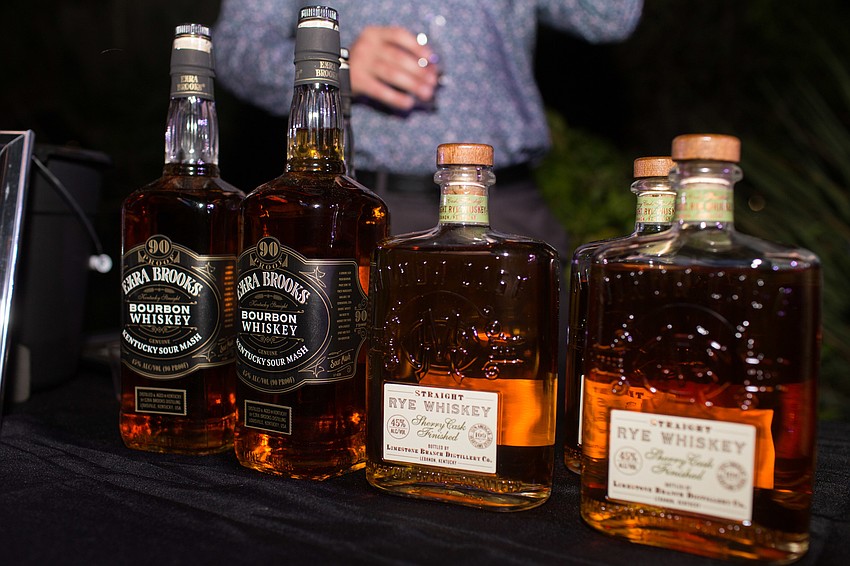 Guests were able to sample whiskeys from a variety of different vendors.