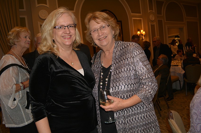 Char Young and Betty Jo Henson came as guests of Hope Family Services.