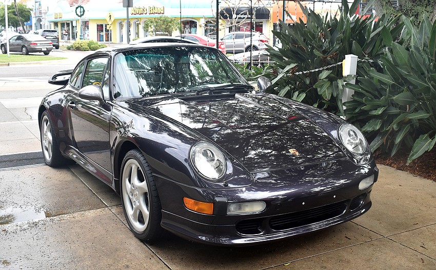 Porsches from all over the state were on display on St. Armands Circle.