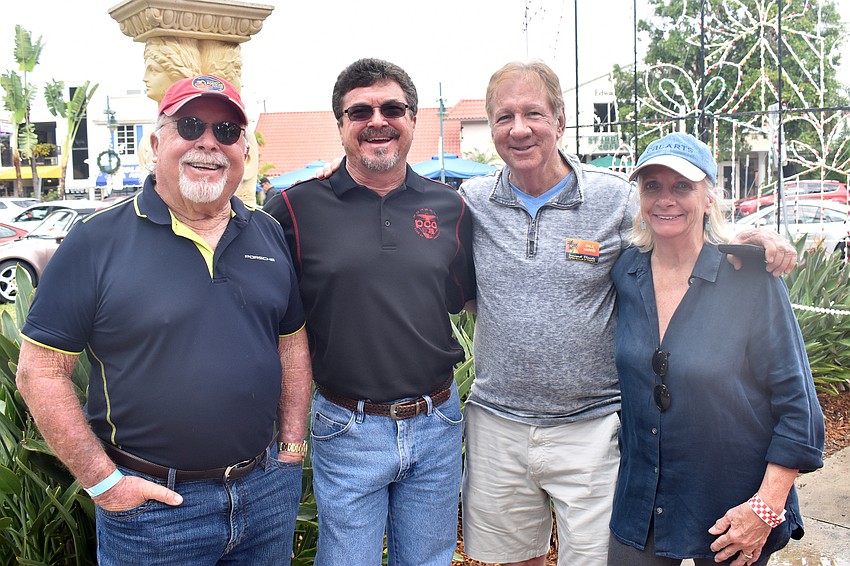 Terry Lynch, Tim Lynch, Dale Harris and Eileen Town