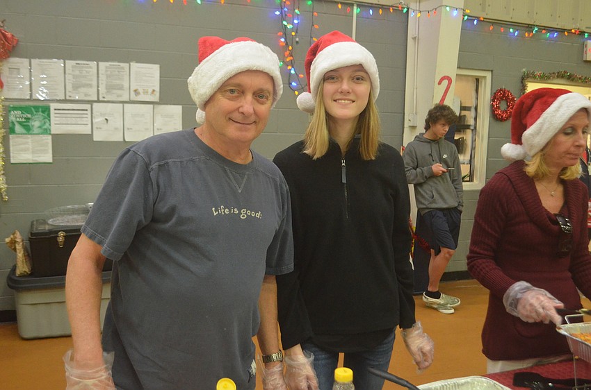 Tim Coxson and Sydney Graham are volunteering at the event.