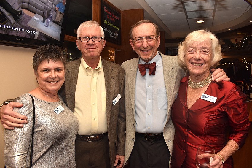 Bonnie and Jim Seitz and Don and Barbara McLagan