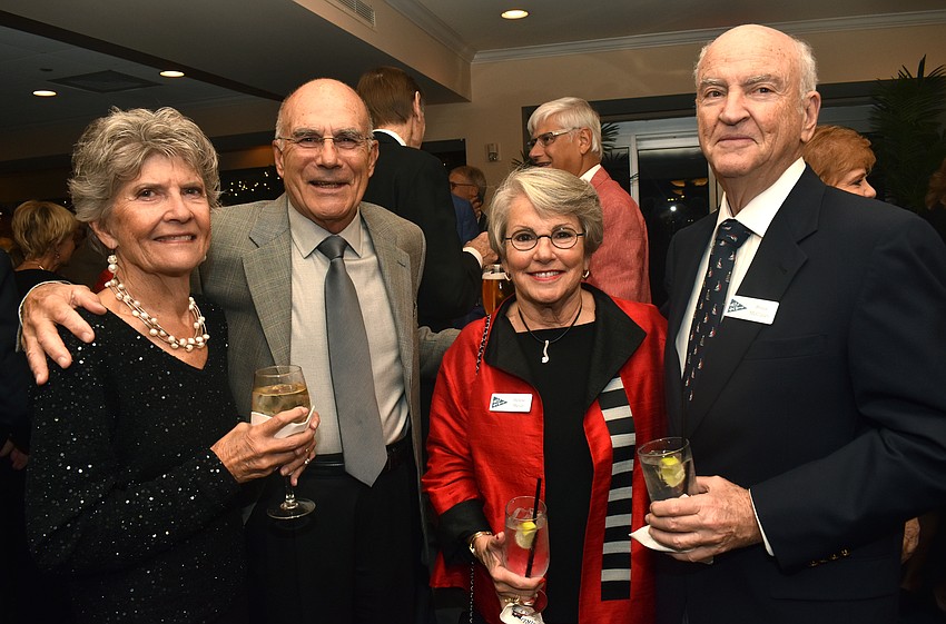 Judy and Mike Bergen, Helene Meyer and Bruce McClaren