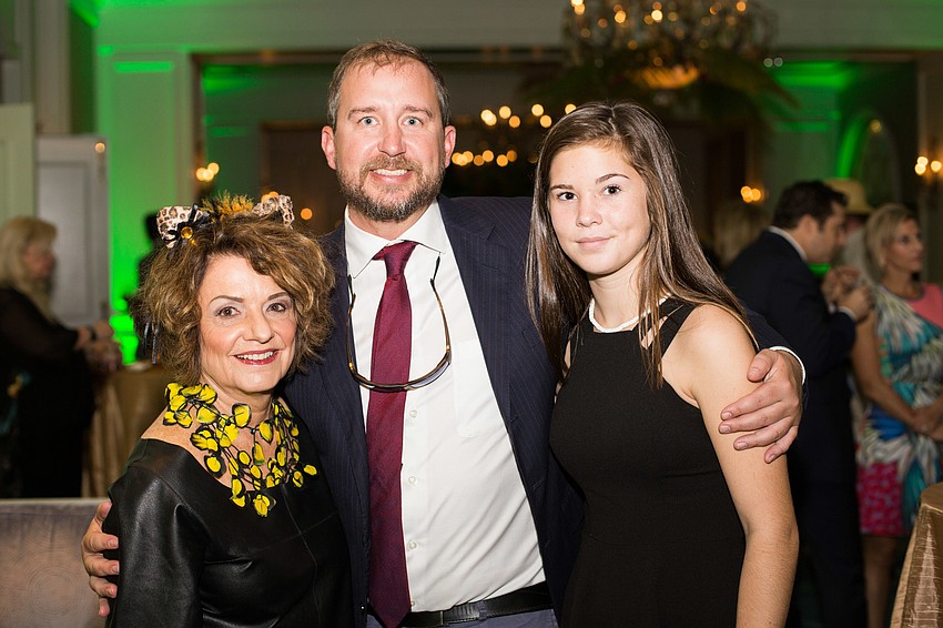 Ellen Seidensticker, Ryan Morrissey and Olivia Seidensticker