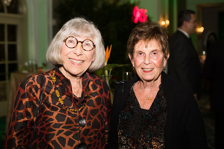 Geri Aaron and Nancy Roucher