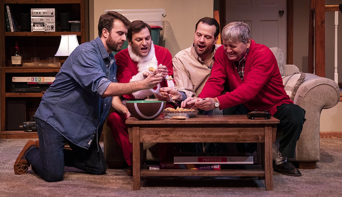 "Straight White Men" runs through March 1 at Florida Studio Theatre.