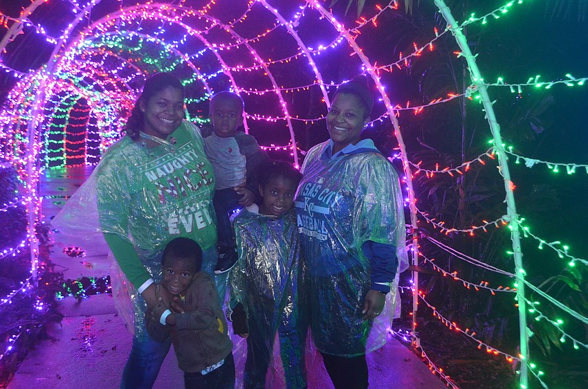 Kayla Pizarro, Cedric Washington, Jayden Washington, Mia Washington and Paris Phillips