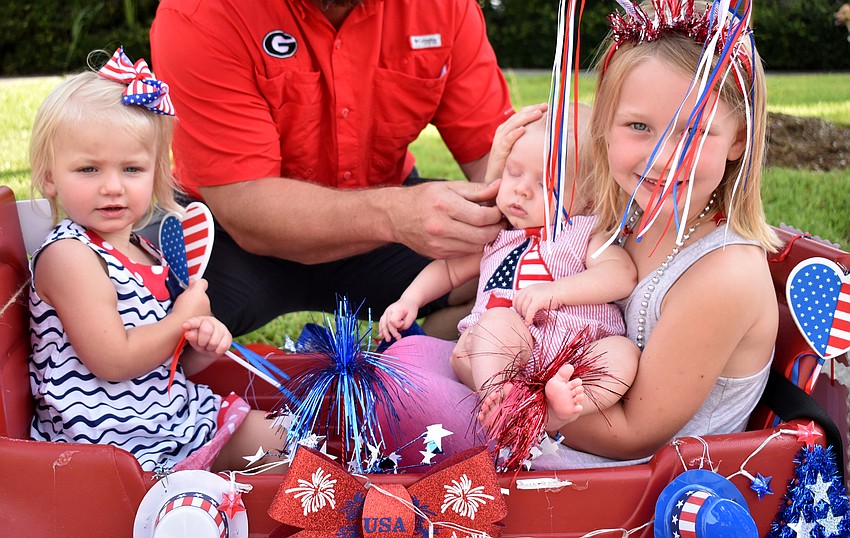 Three cheers for the red, white and blue …. And the way Longboat Key celebrates those three colors on the Fourth of July.
